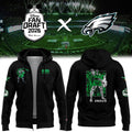 Philadelphia Eagles X Doctor Doom Fan Draft 2026 Zip Hoodie Eagles Merch Gifts For Football Fan - Merchluma