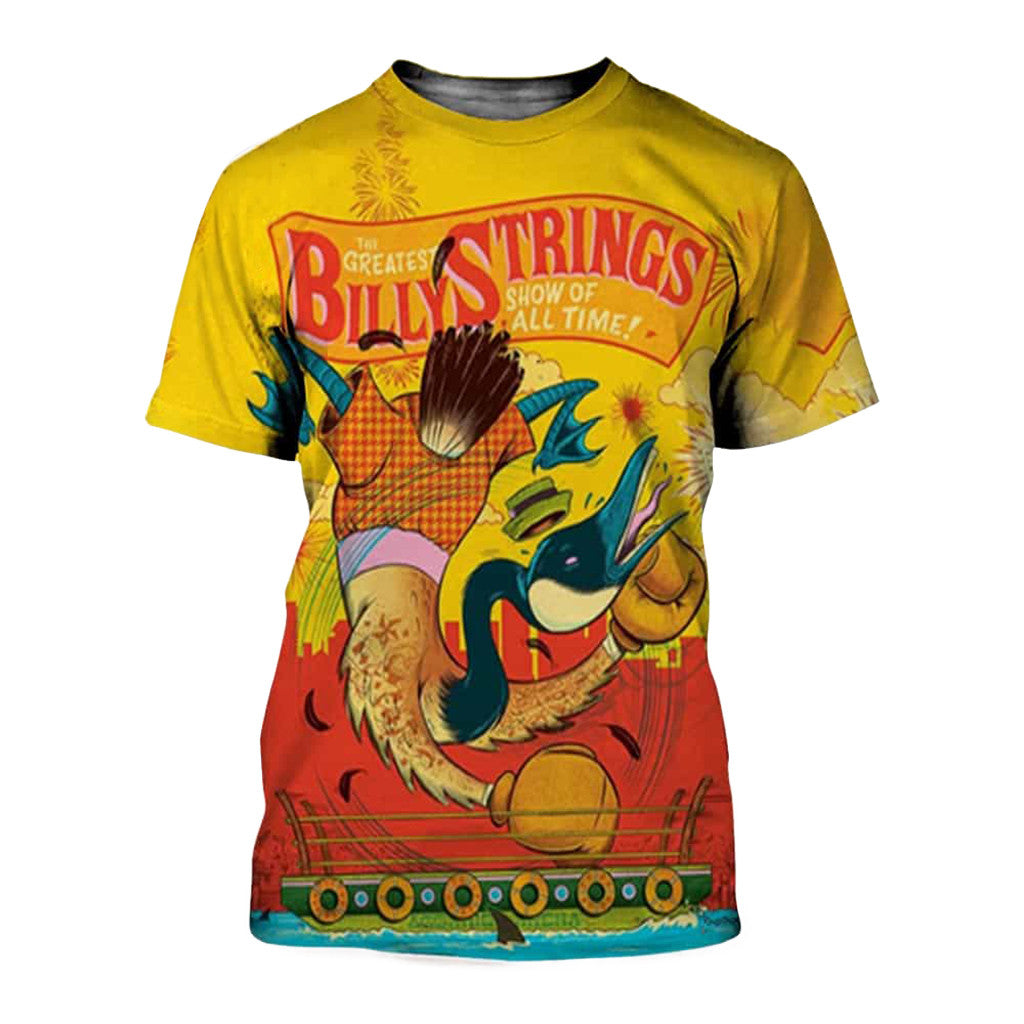 Billy Strings Merch The Greatest Show Of All Time T-Shirt Best Gifts For Music Lovers - Merchluma