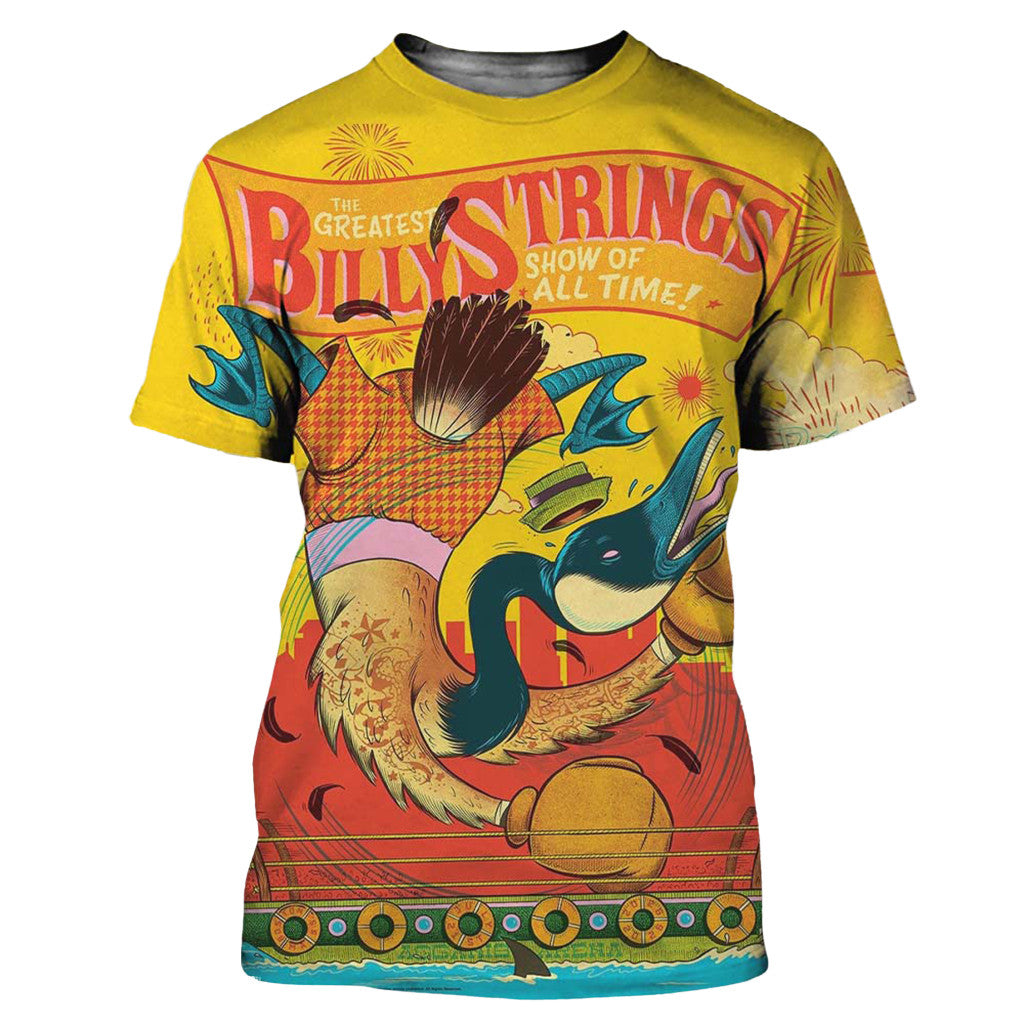 Billy Strings The Greatest Show Of All Time Poster Boston MA 2026 Night 1 Billy Strings Merch - Merchluma