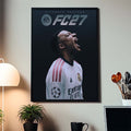 EA Sports FC 27 Kylian Mbappe Cover Athlete Ultimate Edition Cover Poster Kylian Mbappe Merch - Merchluma
