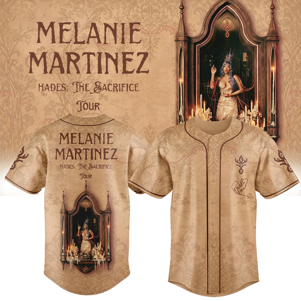 Melanie Martinez Hades The Sacrifice Tour 2026 Special Signature Jersey Melanie Martinez Merch - Merchluma