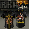Saint Levant Afandi World Tour Baseball Jersey Saint Levant Merch Gifts For Music Fans - Merchluma