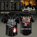 Saint Levant Afandi World Tour Baseball Jersey Saint Levant Merch Music Lover Gifts For Him - Merchluma