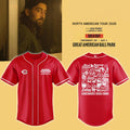 Noah Kahan x Cincinnati Reds The Great Divide Tour 2026 Baseball Jersey Reds Merch Fan Gear - Merchluma