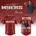 Ty Myers Merch The Legal Tour 2026 Jersey Red Best Gifts For Music Lovers - Merchluma
