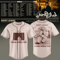 Saint Levant Afandi World Tour Baseball Jersey Saint Levant Merch Birthday Gifts For Music Lovers - Merchluma
