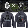 LV Raiders X Darth Vader D Fan Draft 2026 Hoodie Raider Nation Hoodie Raiders Merch Fan Gifts - Merchluma
