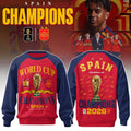 Spain Team World Cup Champions 2026 Special Sweatshirt Spain Football WC 26 Merch Fan Gifts - Merchluma
