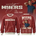 Ty Myers The Legal Tour 2026 Sweatshirt Ty Myers Merch Cool Gifts For Music Lovers - Merchluma