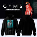 GIMS Summer Tour 2026 Signed Hoodie Black GIMS Merch Gift Ideas For Rap Lovers - Merchluma