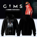 GIMS Summer Tour 2026 Signed Hoodie Black GIMS Merch Presents For Hip Hop Lovers - Merchluma