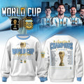 Argentina World Cup Champions 2026 Roster Sweatshirt FIFA Winner Merch Gift For Messi Fans - Merchluma