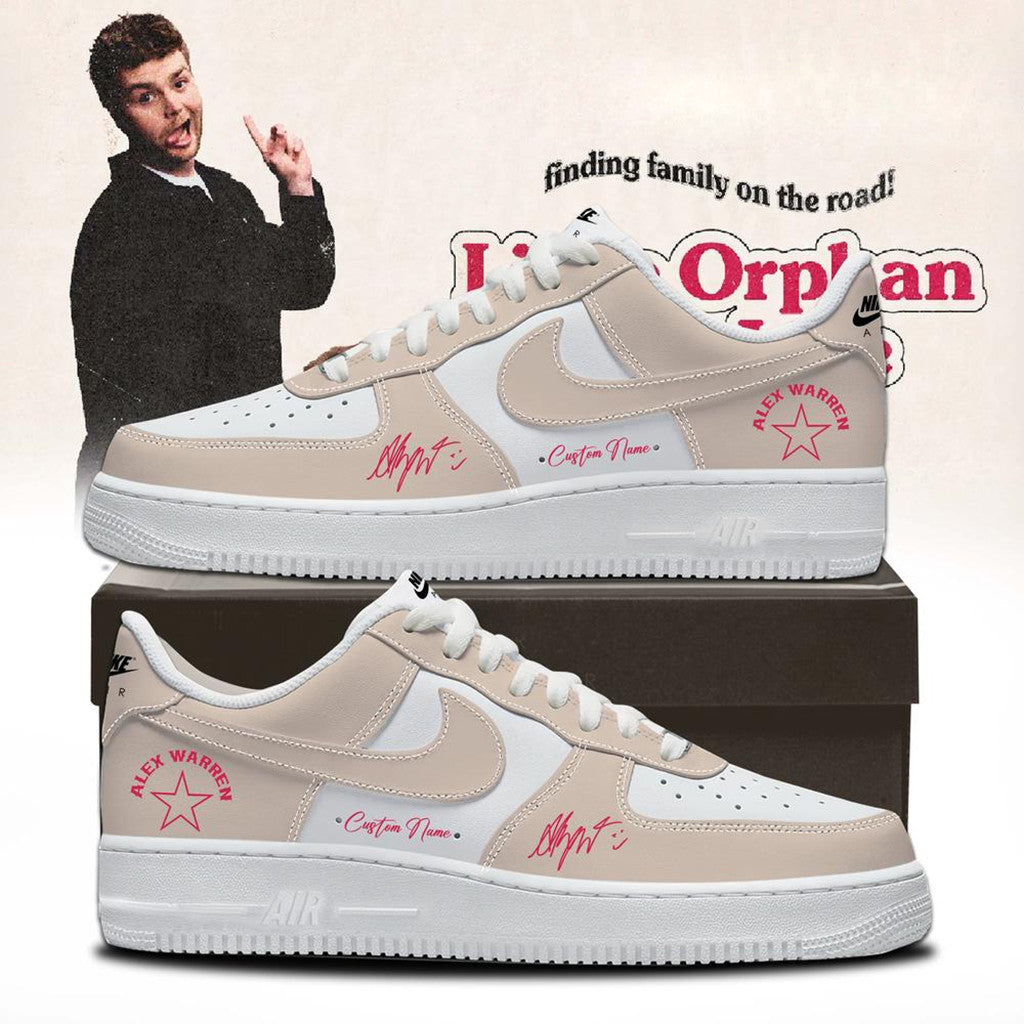 Personalized Alex Warren Merch 2026 Finding Family On The Road Tour Sneakers Music Fan Gear - Merchluma