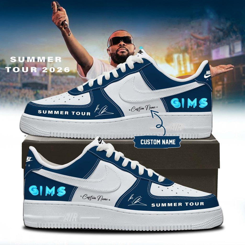 Personalized GIMS Summer Tour 2026 Signed Shoes Sneakers GIMS Merch Gifts For Rap Lovers - Merchluma
