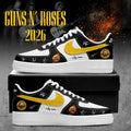 Personalized Guns N Roses World Tour 2026 Sneakers Rock Shoes GNR Merch Birthday Gift For BFF - Merchluma
