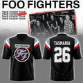 Foo Fighters Take Cover Tour 2026 Jersey Tasmania Jersey Foo Fighters Merch Gift For Band Fans - Merchluma