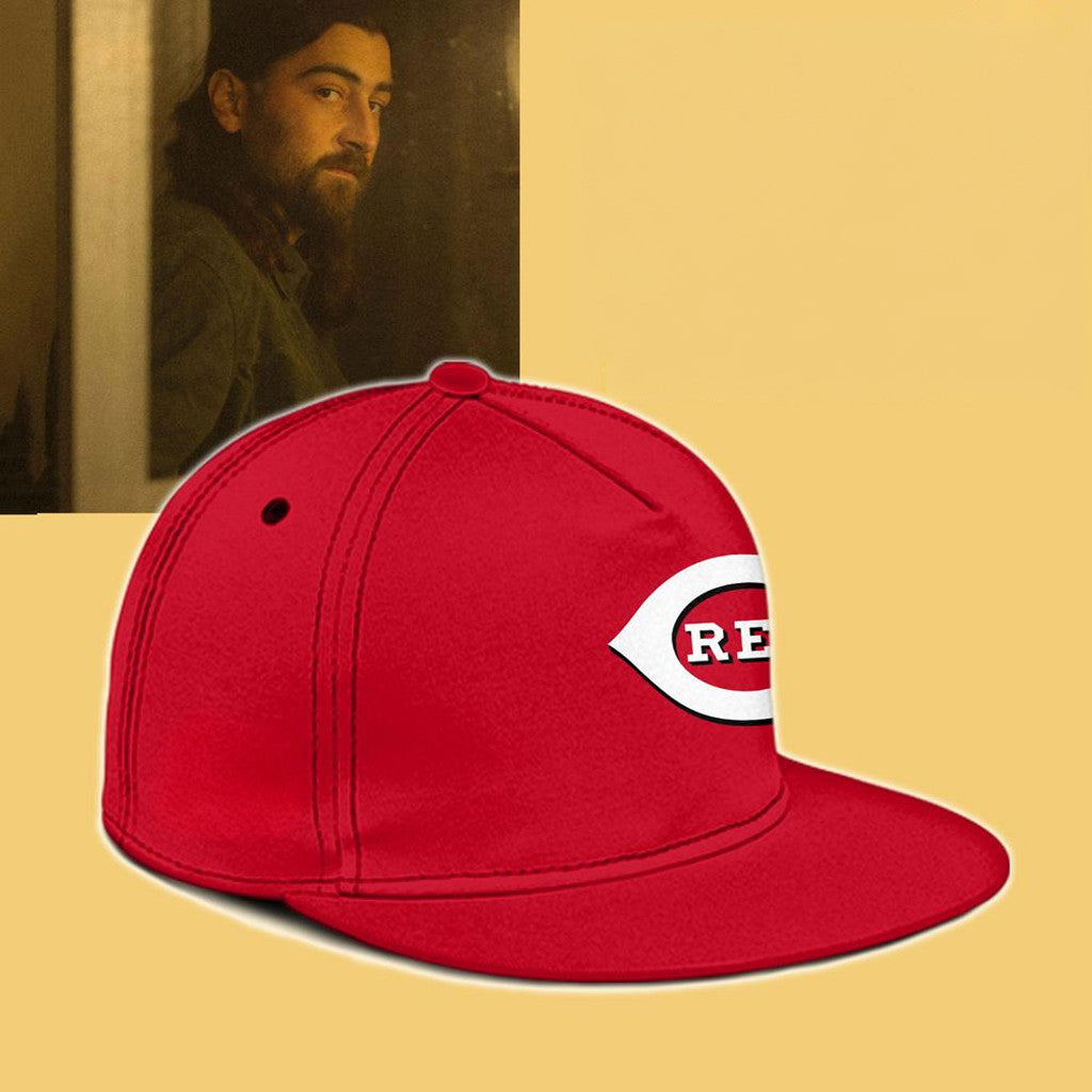 Noah Kahan X Cincinnati Reds The Great Divide Tour 2026 Snapback Hat Reds Merch Brother Gifts - Merchluma