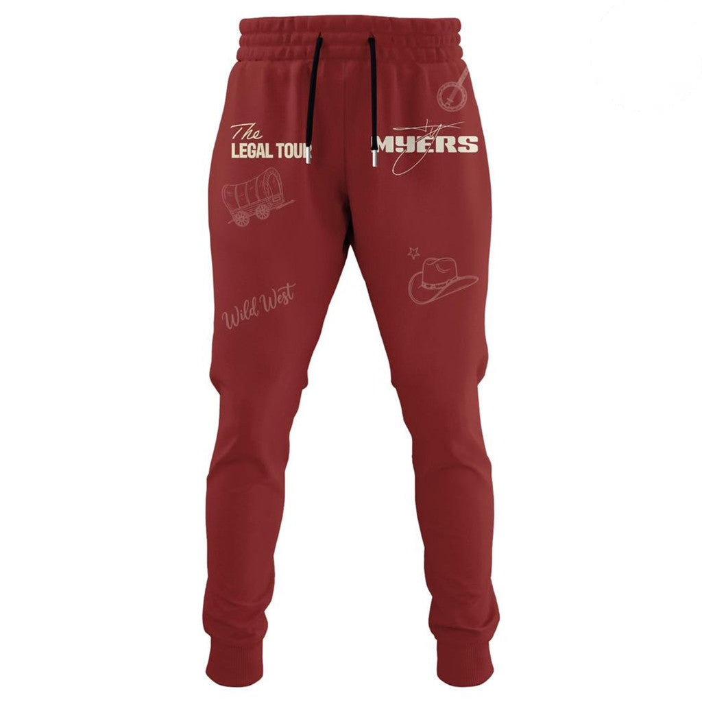 Ty Myers The Legal Tour 2026 Sweatpants Ty Myers Merch Gifts For Music Fans - Merchluma