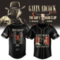 Gavin Adcock The Day I Hang It Up Tour 2026 Signed Baseball Jersey Gavin Adcock Merch Dad Gifts - Merchluma