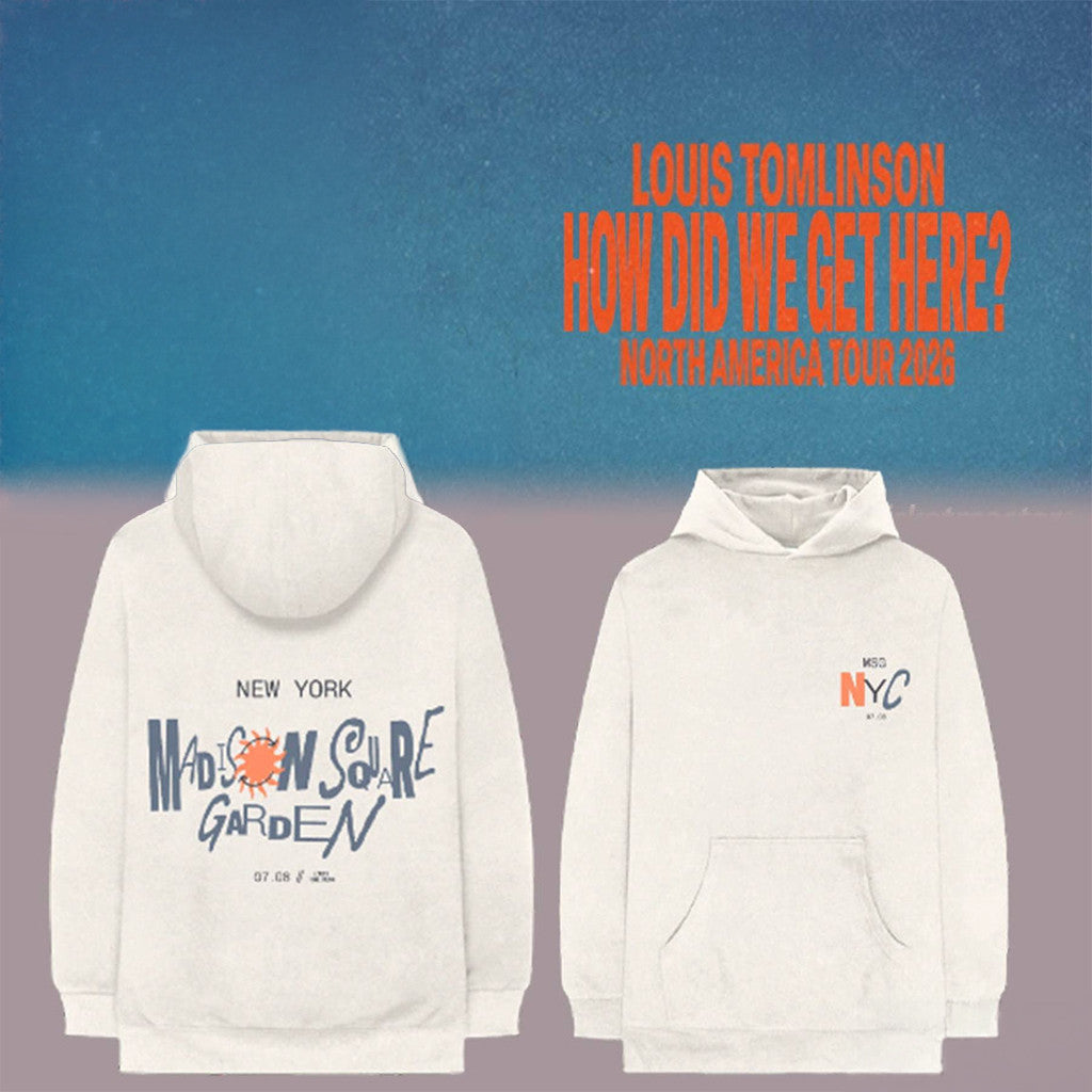 Louis Tomlinson How Did I Get Here Tour 2026 X NYC Hoodie Louis Tomlinson Merch Gifts For Fans - Merchluma