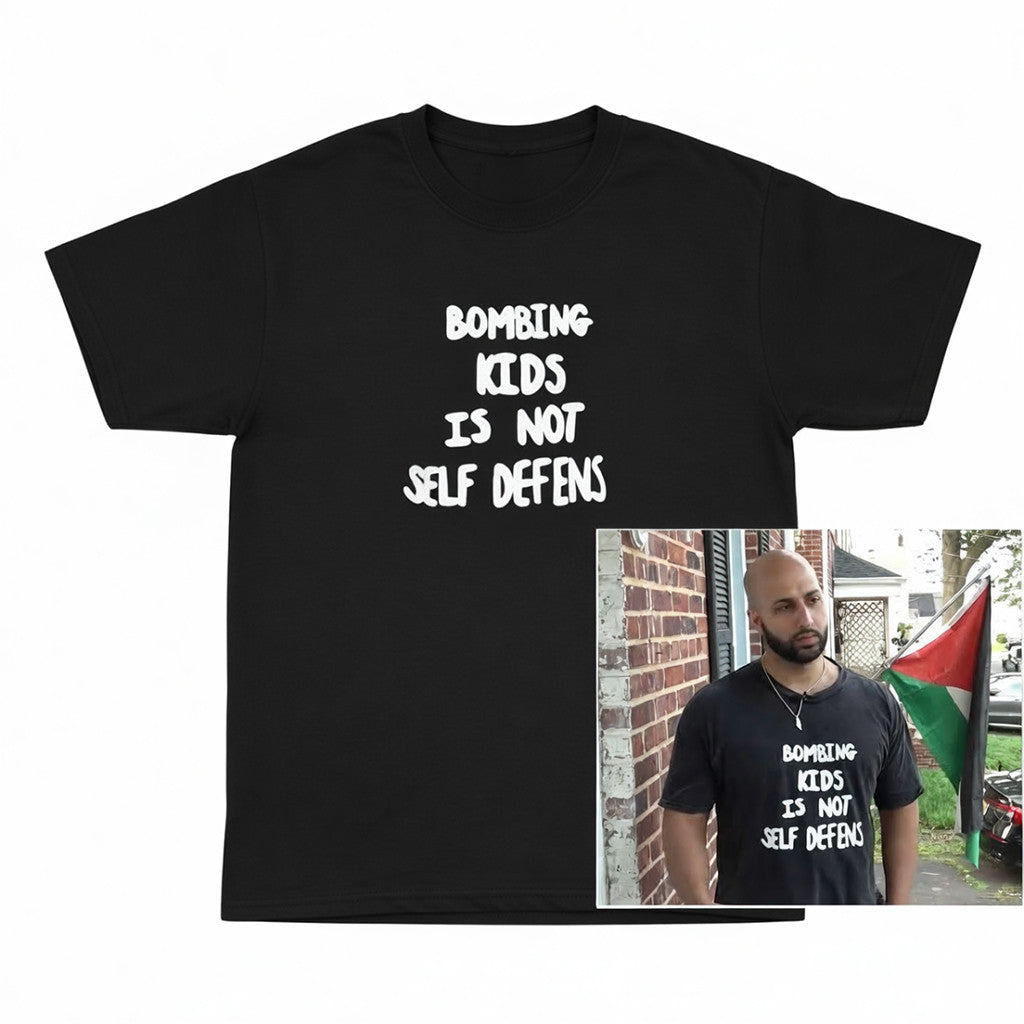Bombing Kids Is Not Self Defense United Airlines T-Shirt Unique Gifts For Fans - Merchluma