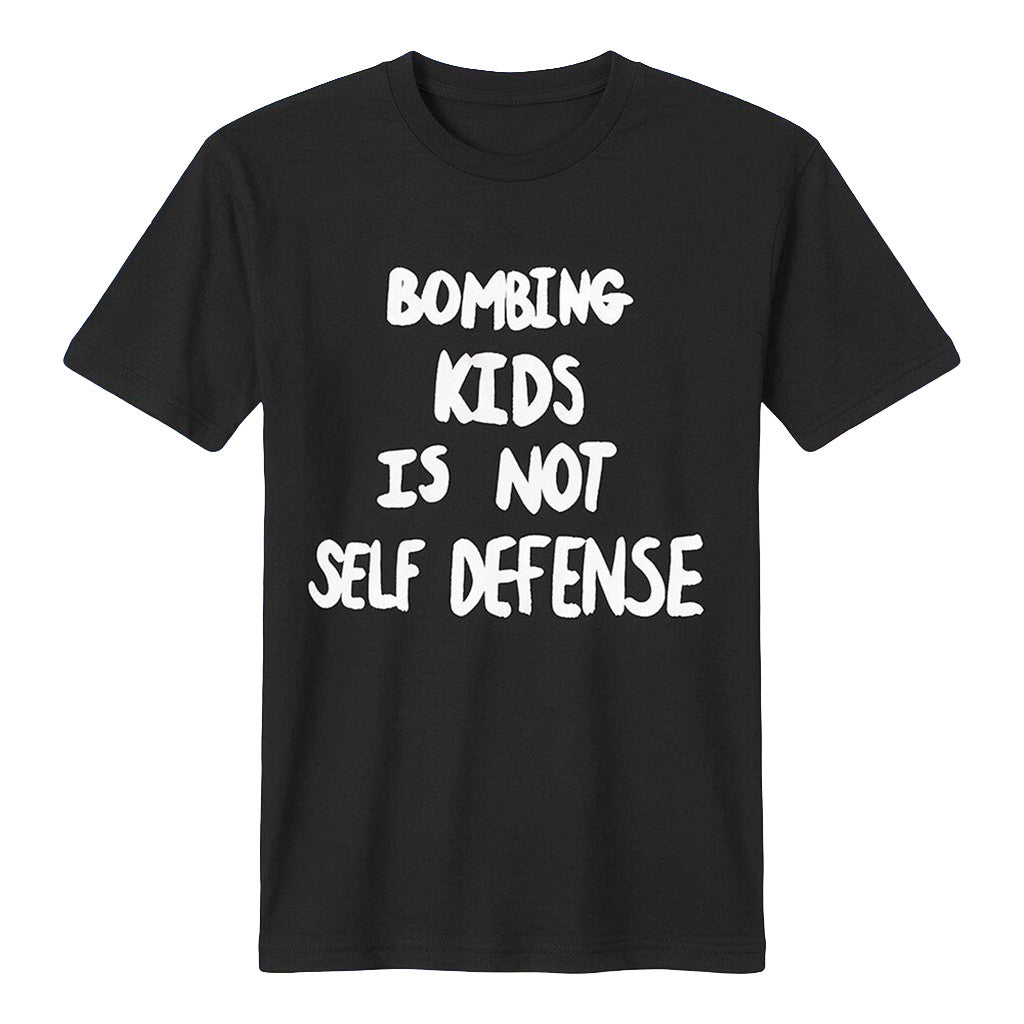 United Airlines Merch Removal Bombing Kids Is Not Self Defense T-Shirt Present Ideas - Merchluma