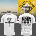 Post Malone X Tampa Bay Buccaneers Big Ass Stadium Tour 2026 T-Shirt Post Malone Merch - Merchluma