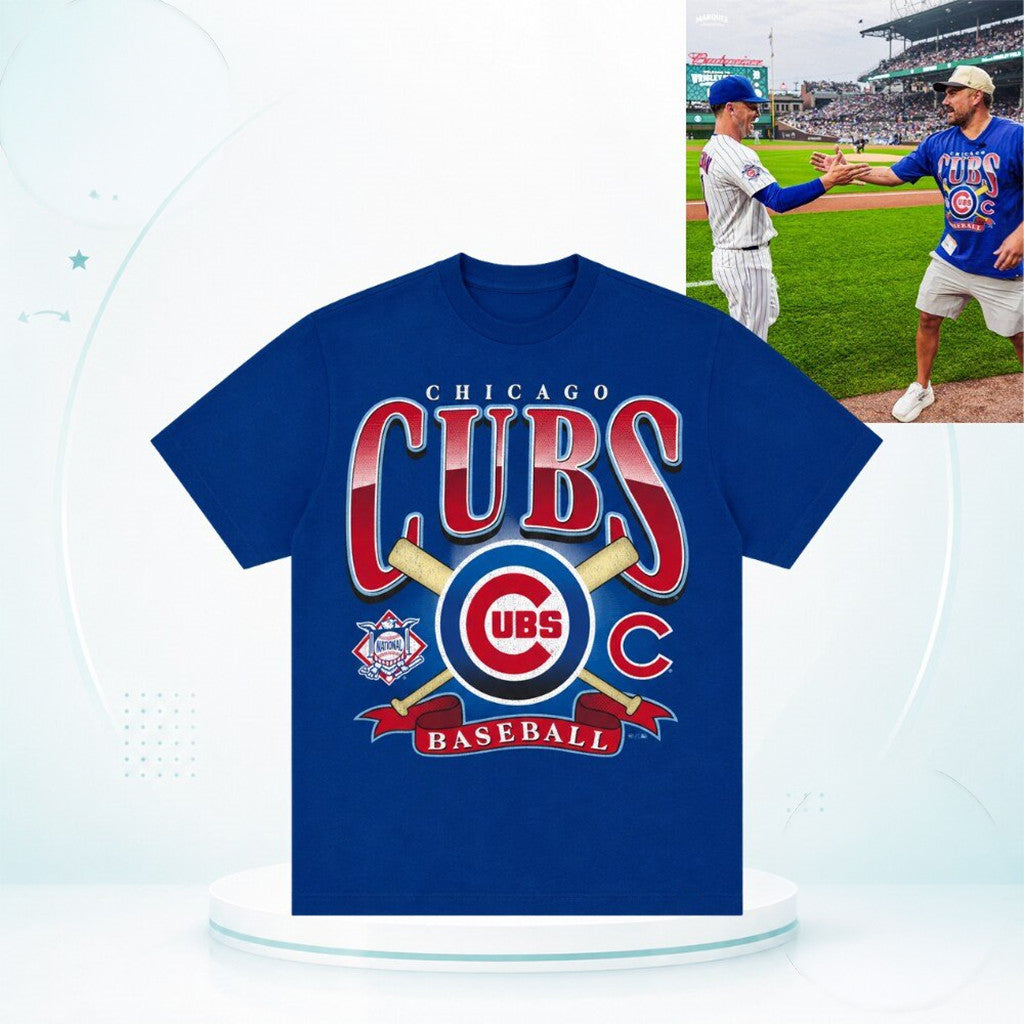 Barstool Big Cat Chicago Cubs Royal Chrometown Foundation T-Shirt Chicago Cubs Merch Fan Gift - Merchluma