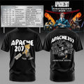 Apache 207 Zusatzshows 2026 Retro Hip Hop T-Shirt Apache 207 Merch Birthday Gift - Merchluma