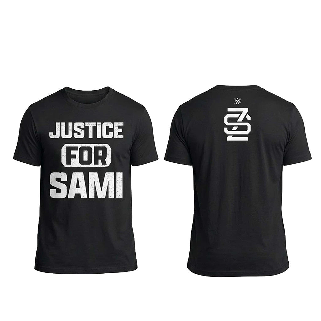 Sami Zayn Justice For Sami T-Shirt Sami Zayn Merch Meaningful Gifts - Merchluma