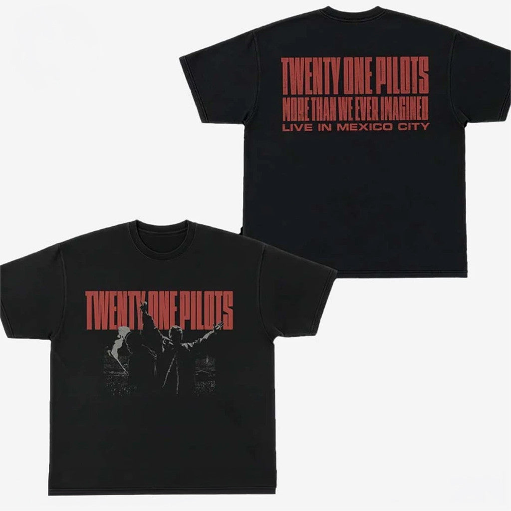 Twenty One Pilots More Than We Ever Imagined T-Shirt Mexico City 2026 Shirt Present - Merchluma