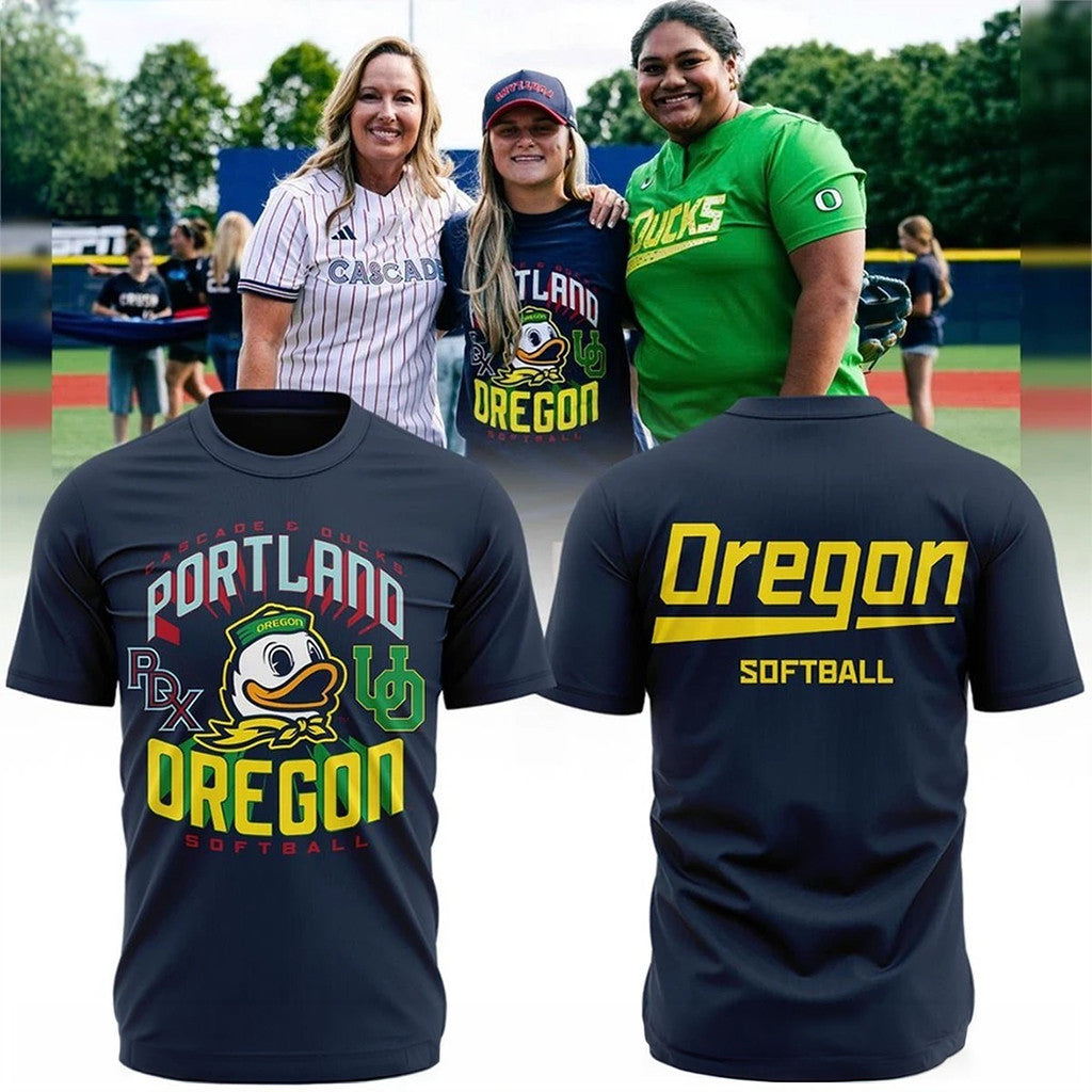 Oregon Ducks Softball 2026 T-Shirt Oregon Ducks Merch Present Ideas - Merchluma