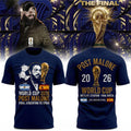 Post Malone World Cup 2026 Final Match T-Shirt Post Malone Merch Gifts - Merchluma