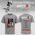 Robbie Williams Britpop Australia Merch New Zealand 2026 T-Shirt Fan Gift - Merchluma