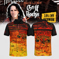 Alice Cooper Schools Out Club Signed Golf Polo Shirt Alice Cooper Merch Meaningful Gifts - Merchluma