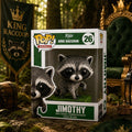2026 Short King Jimothy Merch Raccoon Funko Pop Unique Gifts For Fans - Merchluma