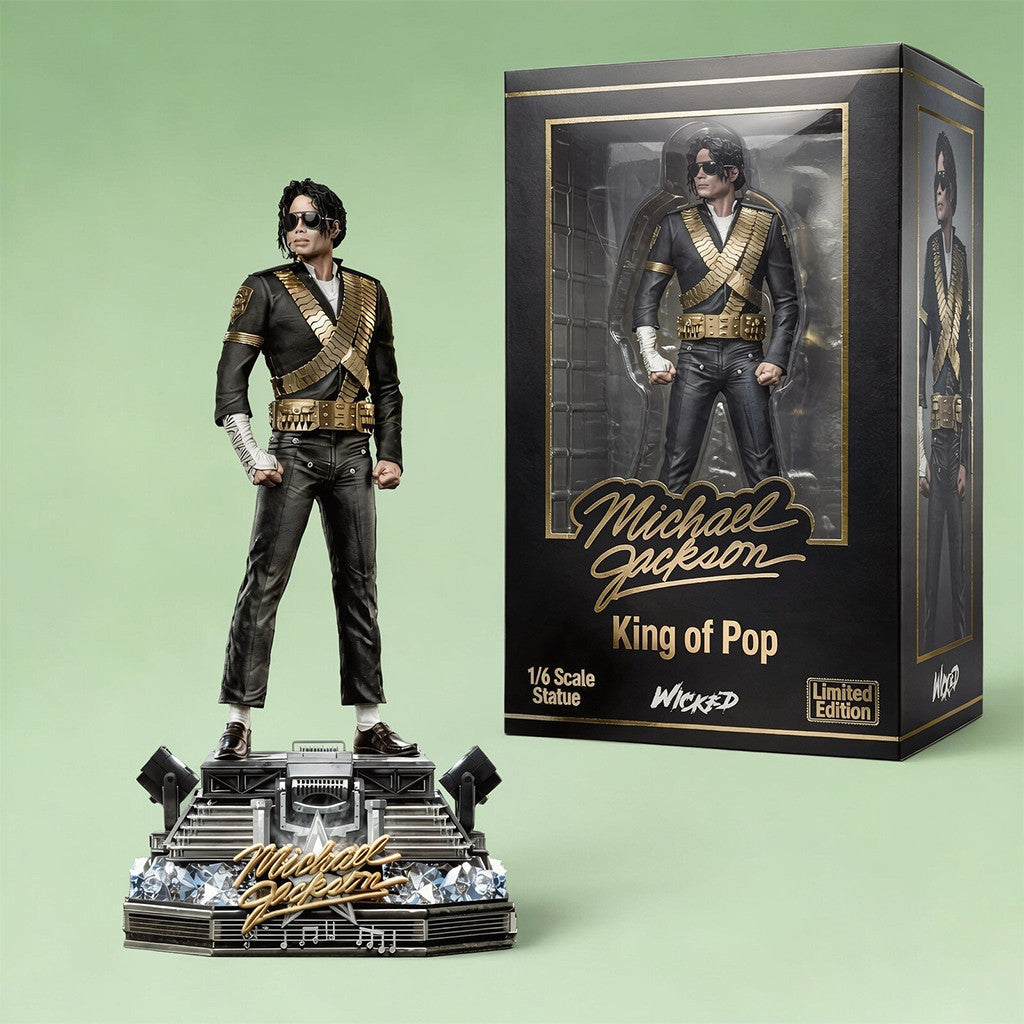 Michael Jackson King Of Pop 1 6 Scale Statue Funko Pop Music Legend Display Room Decor - Merchluma
