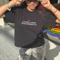 Latina Power Merch 2026 I Love Latina Power Paraphernalia T-Shirt Black Best Gifts For BFF - Merchluma