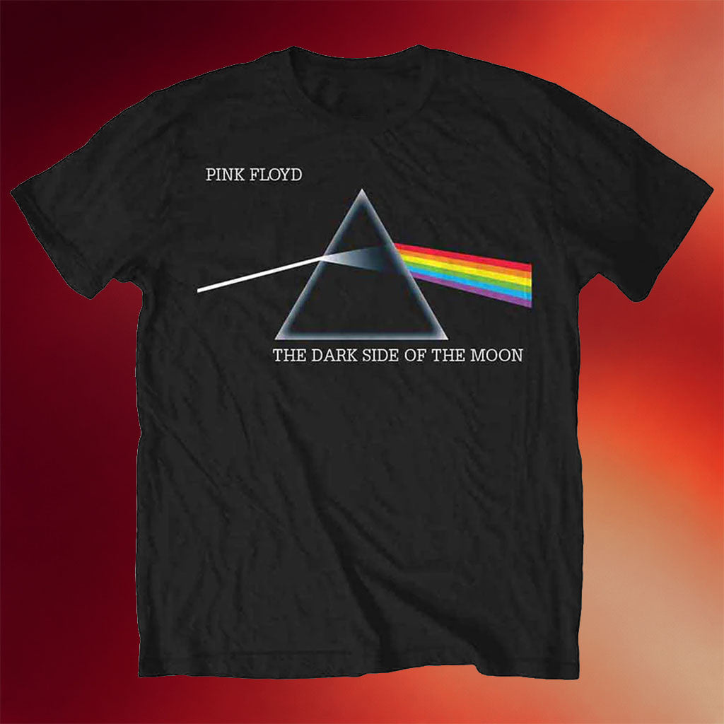 Spiral Direct Merch 2026 Pink Floyd Dark Side Of The Moon Courier T-Shirt Black BFF Gifts - Merchluma