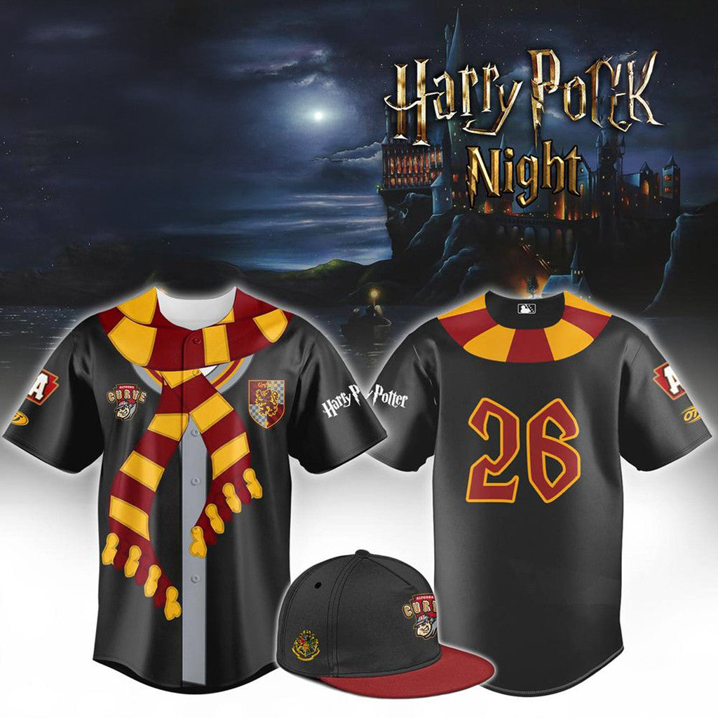 Altoona Curve X Harry Potter 2026 Baseball Jersey Altoona Curve Merch Present Ideas - Merchluma