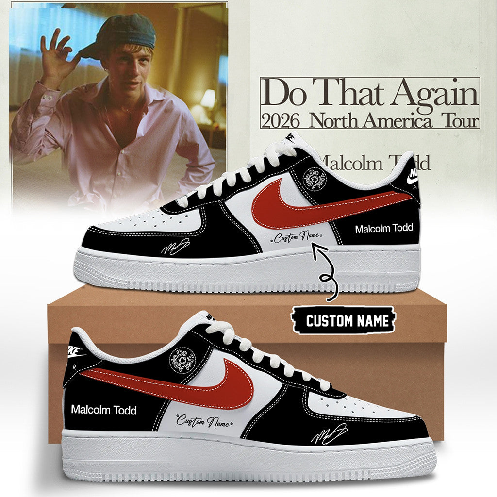 Personalized Do That Again North America Tour 2026 Shoes Malcolm Todd Merch Gifts For Fans - Merchluma