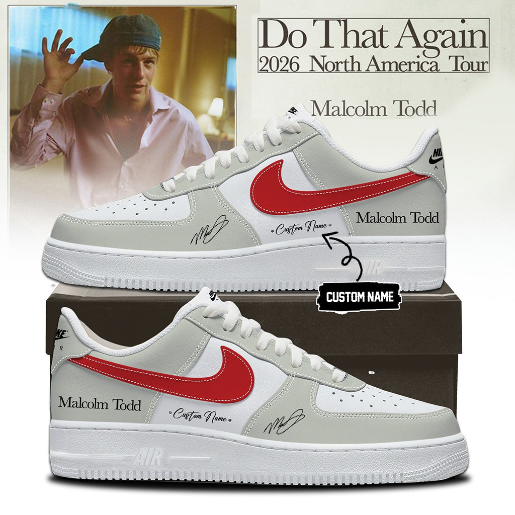 Personalized Do That Again North America Tour 2026 Shoes Malcolm Todd Merch Present - Merchluma