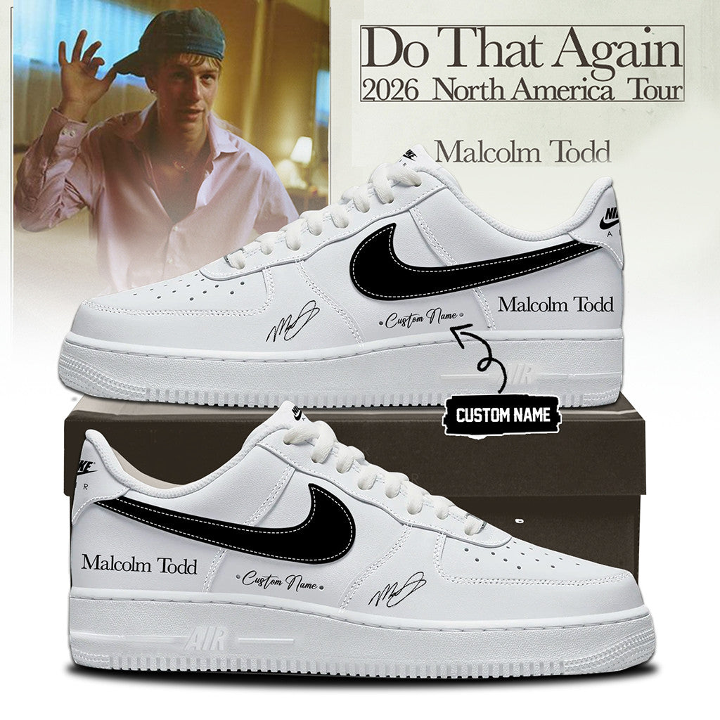 Personalized Do That Again North America Tour 2026 Shoes Malcolm Todd Merch Trendy Gifts - Merchluma