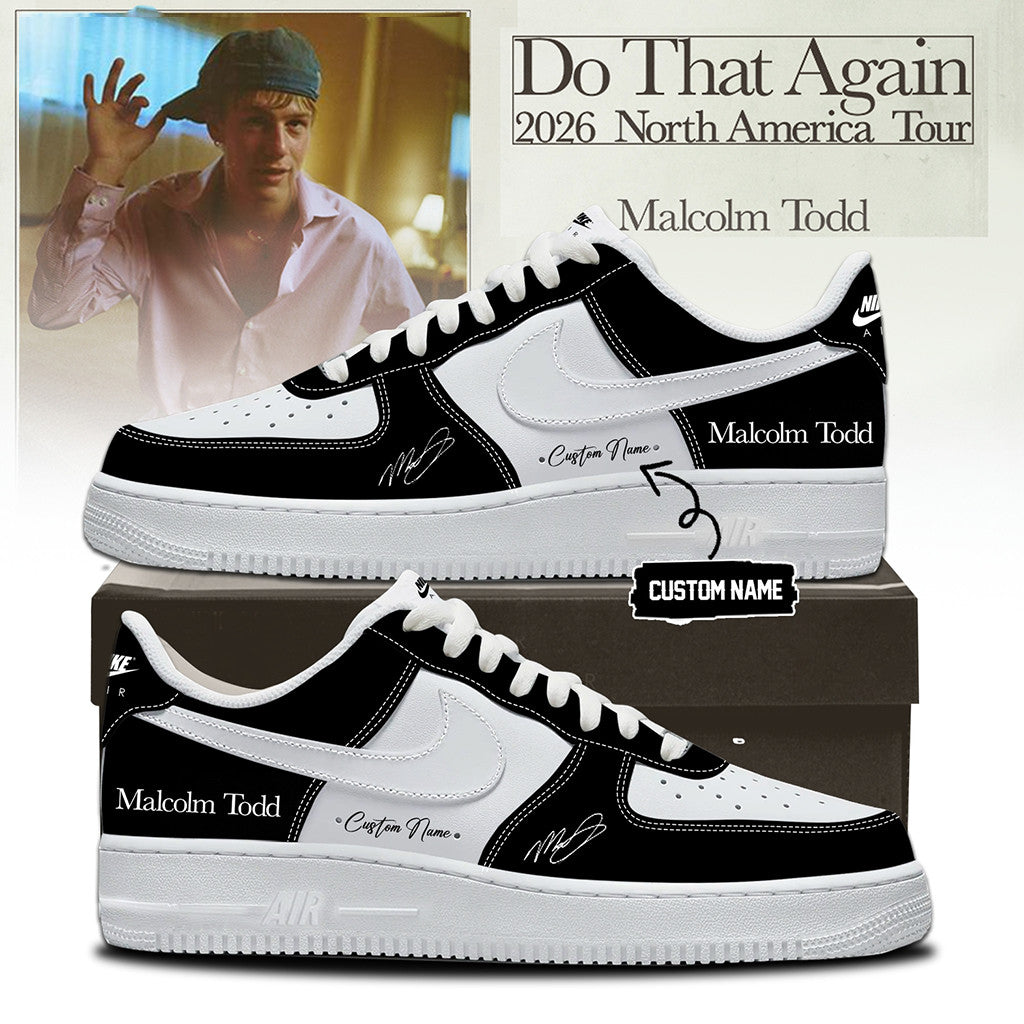 Personalized Do That Again North America Tour 2026 Shoes Malcolm Todd Merch Trendy Women Gifts - Merchluma