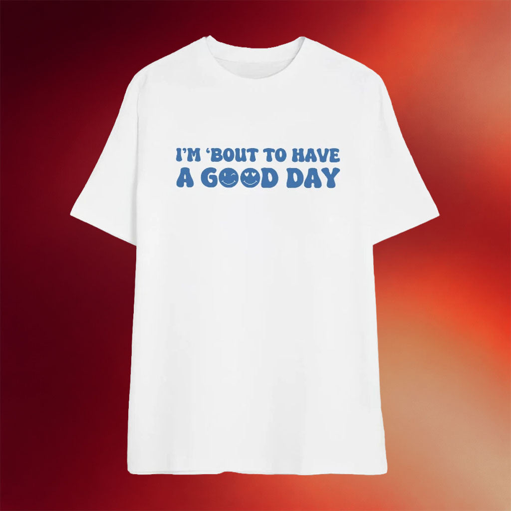 Forrest Frank Merch 2026 Good Day Song by Forrest Frank Smiling Happy T-Shirt Friend Gifts - Merchluma