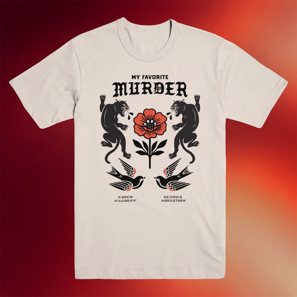 My Favorite Murder Merch 2026 Panther T-Shirt Birthday Gift For Him - Merchluma