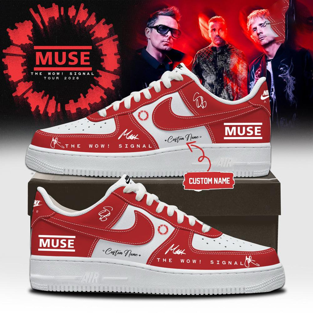 Personalized Muse The Wow Signal Tour 2026 Shoes Muse Merch Gifts For My Husband - Merchluma