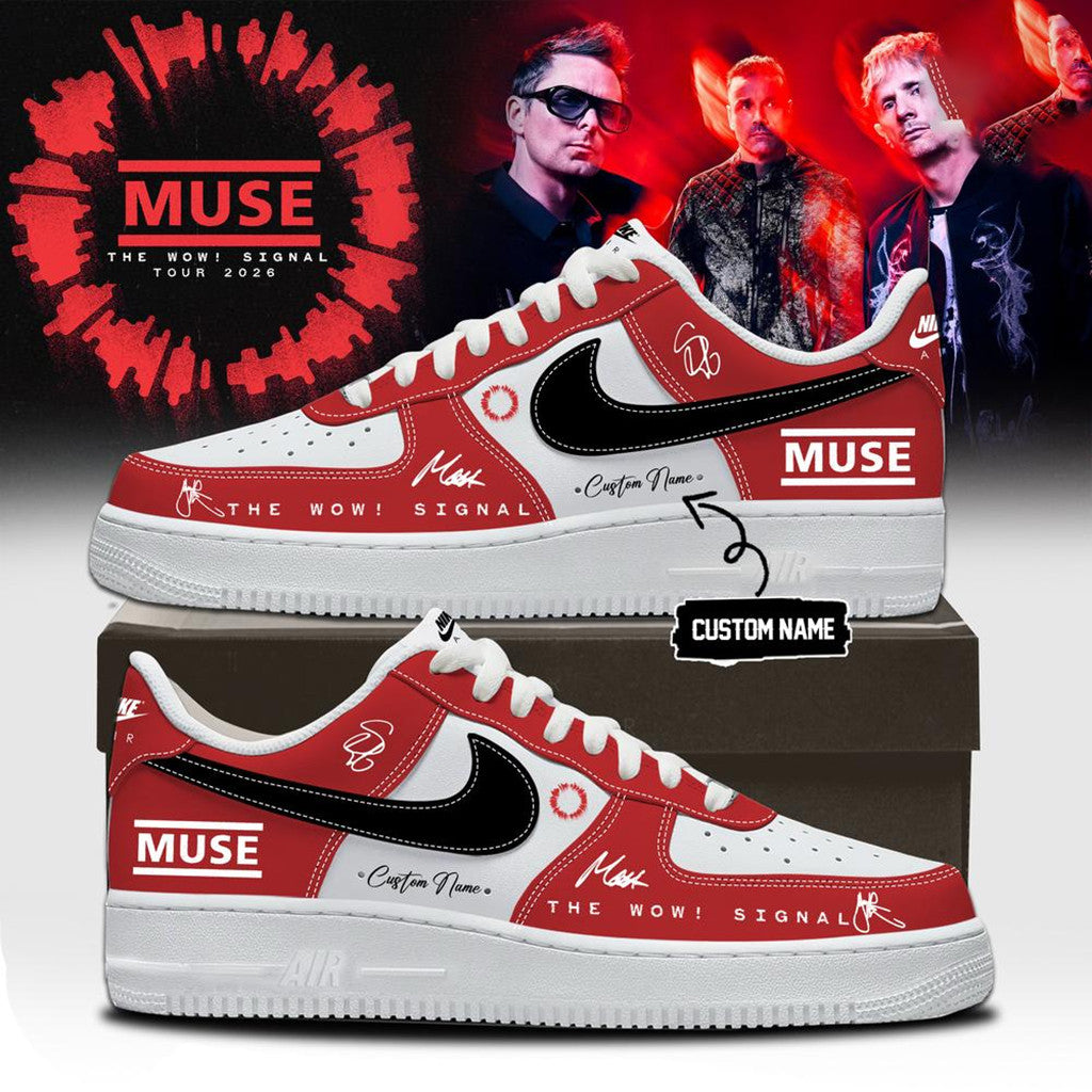 Personalized Muse The Wow Signal Tour 2026 Shoes Muse Merch Meaningful Gifts - Merchluma
