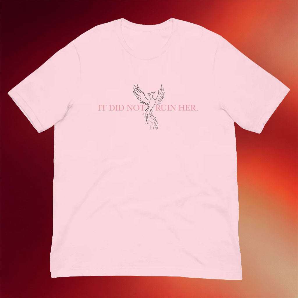 Jen Hamilton Merch 2026 It Did Not Ruin Her T-Shirt Light Pink Gift Ideas For BFF - Merchluma