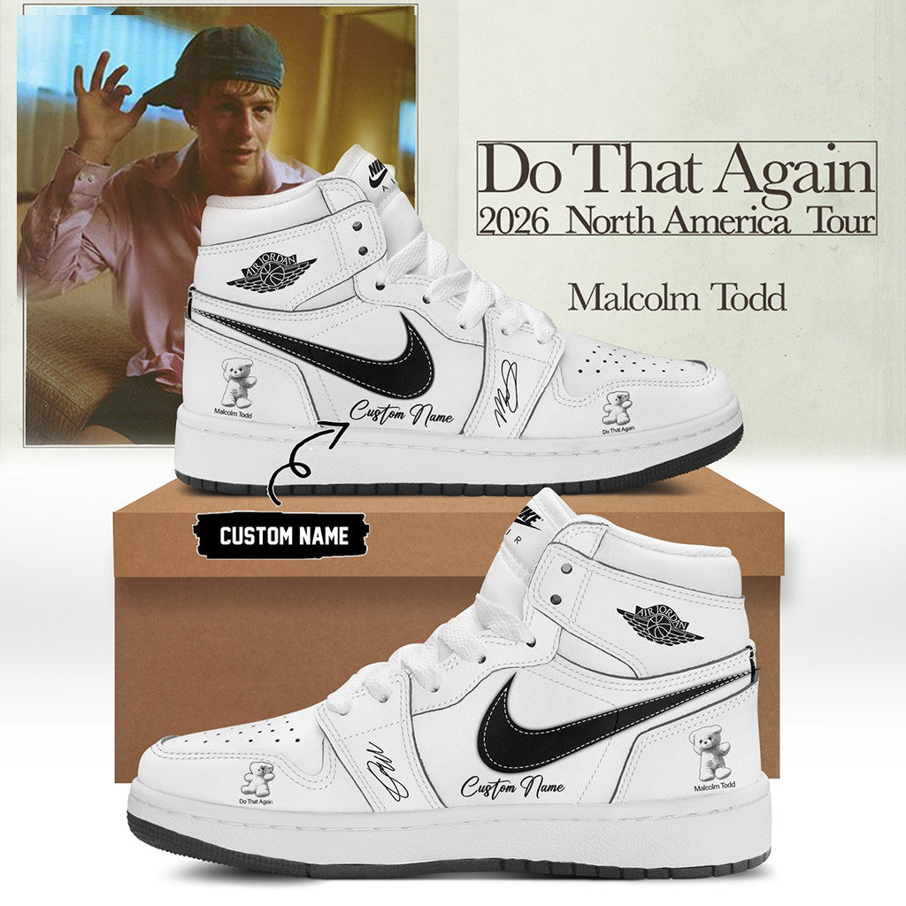 Personalized Do That Again North America Tour 2026 Shoes Malcolm Todd Merch Best Gifts Ideas - Merchluma